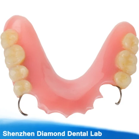 Dental flipper akryl protese